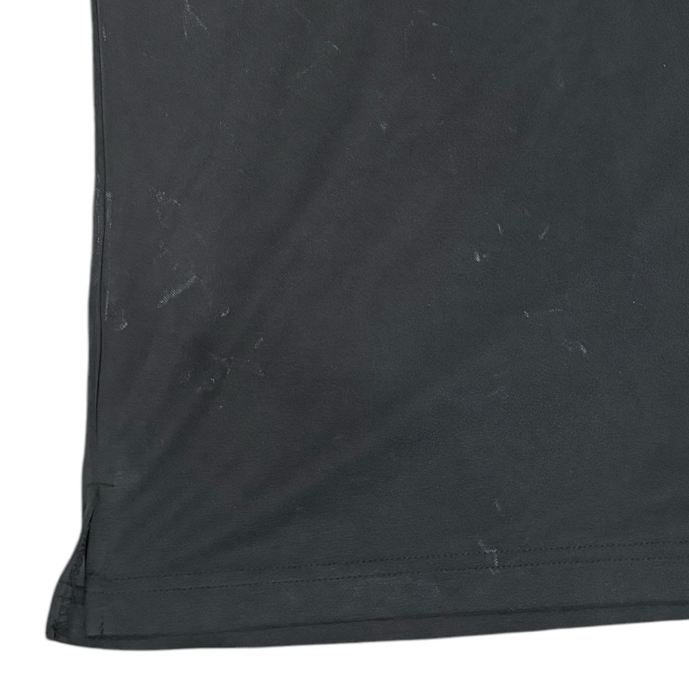 Burma Bilas Black Casual Short Sleeve Polo Shirt-size XXL - Picture 8 of 8